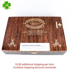 Montecristo Espeso 1935 Anniversary Empty Wood Cigar Box 9.75" x 6.75" x 2"