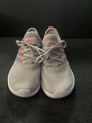 ADIDAS Lite Racer Rbn Athletic Run Shoes Womens/Juniors Gray