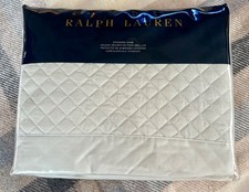 RALPH LAUREN WYATT QUILTED STANDARD SHAM 1  ANTIQUE JADE