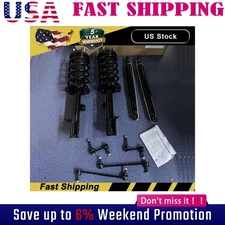 Front Struts + Rear Shocks + Sway Bar Link for Ford Escape Mazda Tribute Mercury