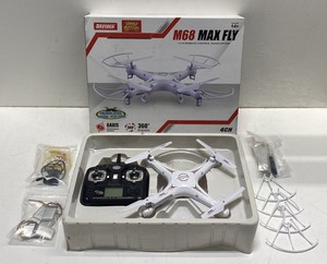 Skytech Holy Stone M68 Max Fly RC Quadcopter Drone Untested For Parts or Repair