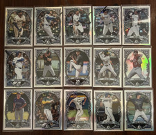 2026 Bowman Chrome Bowman Sterling Refractor Complete Set 1-15 Ohtani Holliday