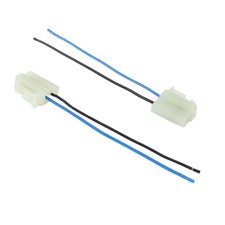 OPPWONG 2Pcs Electric Cooling Fan Pigtail Plug Wire Harness Connector, 2 Termina