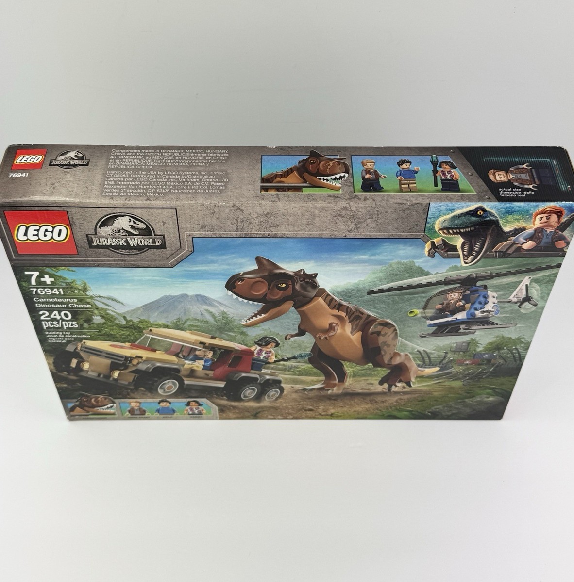 LEGO Jurassic World Carnotaurus Dinosaur Chase 76941 NEW