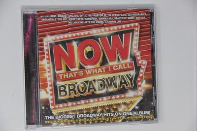 Now That's What I Call Broadway Music CD Album