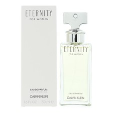 Image of Calvin Klein Eternity Eau de Parfum 50ml Spray Women's - NEW. EDP For Her