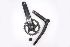 Guarnitura effetto faccia corsa MTB 175mm 30t corona mandrino 24mm