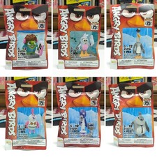 Angry Birds Lot x7 Characters Bundle 2019 Edukie Blocks