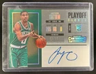 2017-18 Contenders Jayson Tatum RC Playoff Ticket Auto #2/35 Celtics