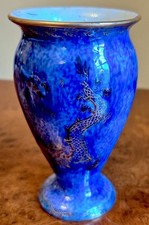 Daisy Makeig-Jones Wedgwood Fairyland Lustre Celestial Dragon Vase 1920s VGC