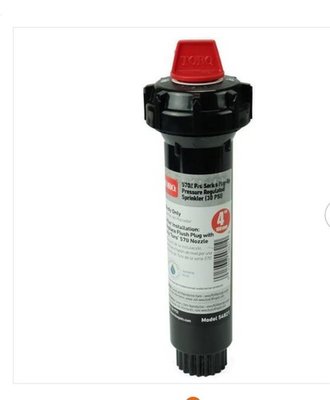#ad Toro 54821. 570Z Series Pressure Reg. Pop Up Spray Head 4 in. Flush Plug. Qty 15 $89.50