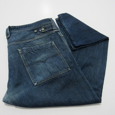 Diesel Gualbon Engineered Herren Loose Fit Straight Leg Blau W36 / L28 SKU Y03143