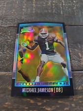 2001 Bowman Chrome #215 Michael Jameson Gold Refractor Rookie 52/99 Browns RC