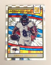 2025 DONRUSS LAMAR JACKSON #AAP-LJA ACTION-ALL PROS FOOTBALL RAVENS