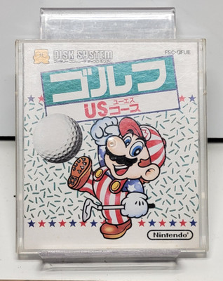 Golf US Course Famicom Disk System FDS Japan