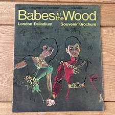 Vintage 1960s Babes in the Wood London Palladium Theatre Programme Sid James 