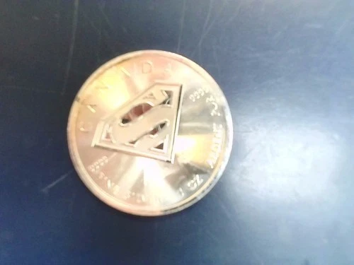 1 OZ 9999 SILVER CANADA SUPERMAN ROUND 2016 5 DOLLAR (NLG056087)