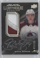2020-21 SPx UD Black Lustrous Rookies Tier 1 73/125 Shane Bowers Patch Auto n7r