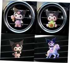 4 Pcs Cute Cartoon Car Air Vent Clip Decorations   Kawaii Car Air Fresheners,