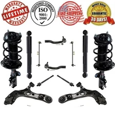 Complete Struts & Shocks + Control Arm Steering Kit For Rav4 2009-2012 4CLY
