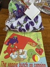 Busy peas AUBERGINE BbyGrow  & CUDDLY AUBERGINE Set With Free Book 12-18 Months