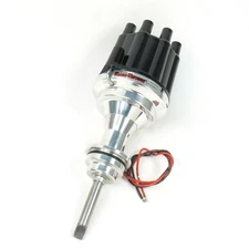 Pertronix Flame-Thrower Billet Distributor With Ignitor Iii Electronics For