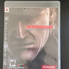 Konami Metal Gear Solid 4: Guns of the Patriots PS3 M Not for Resale