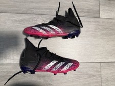 Adidas Predator Soccer Cleats Size 5 Pink/Black