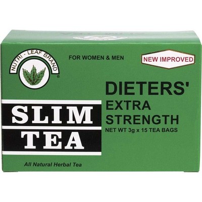 Nutri-Leaf Herbal Tea Bags Slim Tea Extra Strength 15 Pack