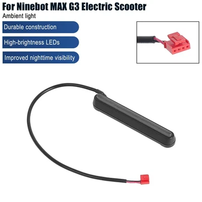 MARKENLOS Head Lamp for Segway Ninebot MAX G3/F3/F3 Pro Electric Scooter LED Ambient Light