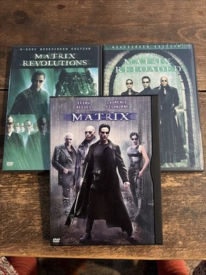 The Matrix Trilogy Complete HD-DVD Set 2007, 3-Disc