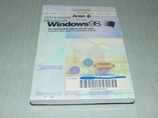 Microsoft Windows 98 OS Operating System Acer PC Base Recovery CD MS# X03-94581