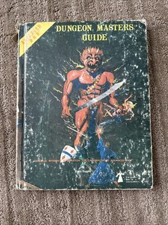 Advanced Dungeons & Dragons Dungeons Master Guide 1st Edition 1st Print TSR 1979