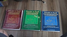 1928 1929 1930 1931 Model A Ford Mechanics Handbook 3 Vol Set