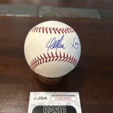 Dan Pleasac Signed NEW ROMLB Baseball. JSA King Fu Panda