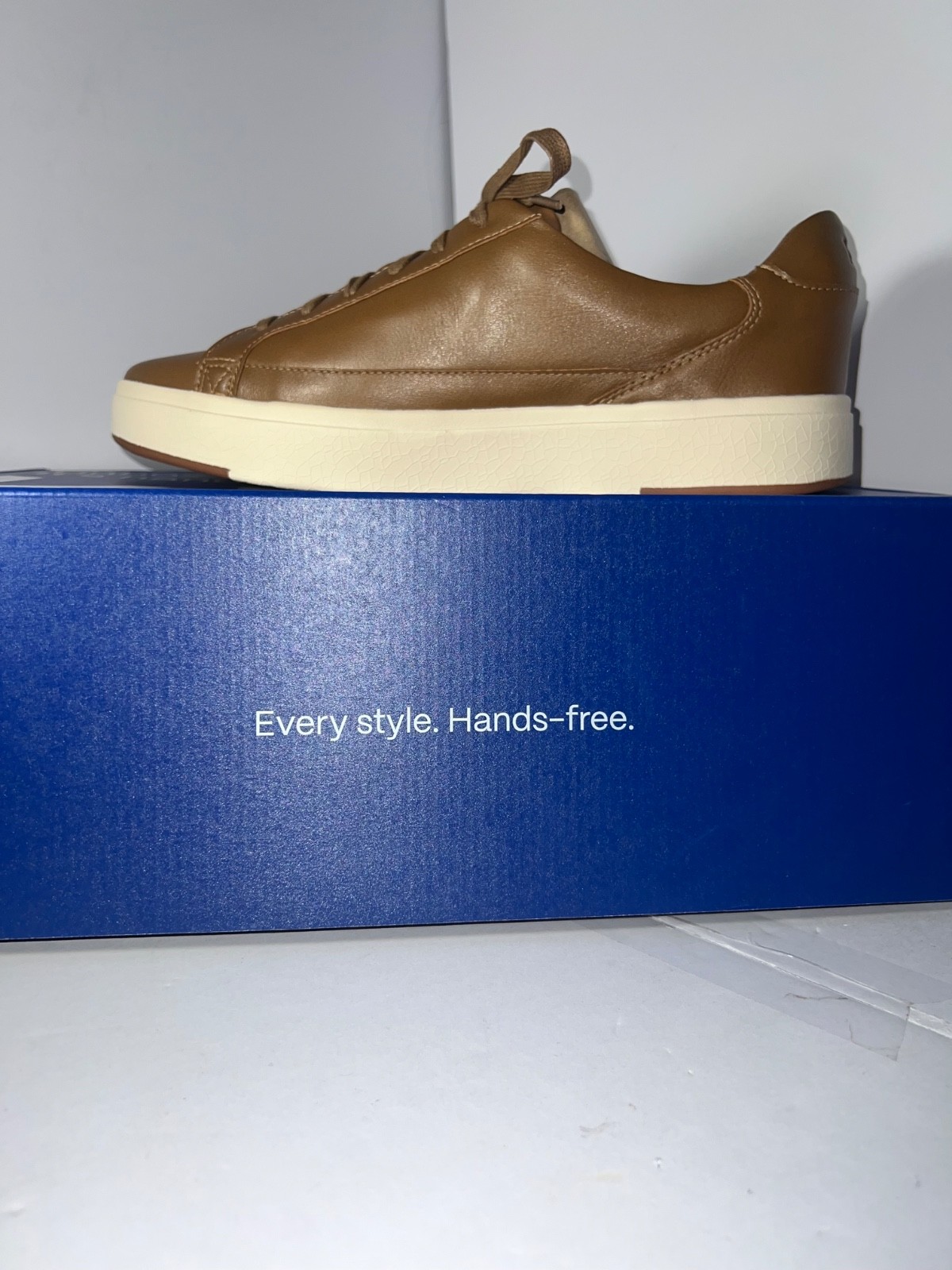 SAOLA Sneakers casual Kizik Vegas castagna uomo taglia 12 nuove con etichette comode 150€