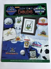 Great Big Graphs Actions Sports Emblems Cross Stitch Chart Pattern