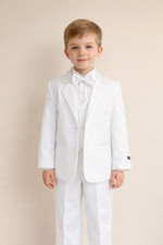 Boys White Tuxedo