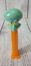 Viacom Spongebob Squarepants Squidward Footed Pez Dispenser Orange Blue 2008