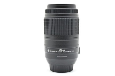 Nikon DX NIKKOR 55-300mm F/4.5-5.6 G ED VR Lens w/hood [Exc+++