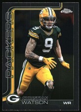 Christian Watson 2025 Chrome #112 Packers 