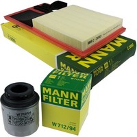 Mann Inspektionspaket FüR Skoda Roomster 1.6 Fabia II Combi VW Polo Jetta IV