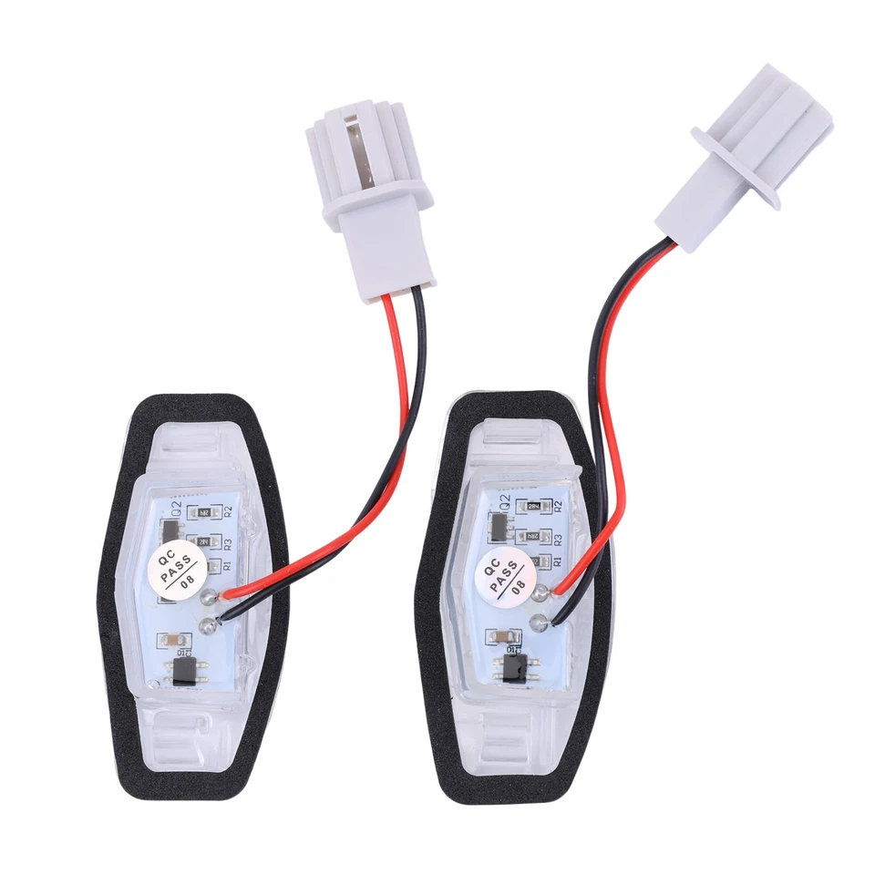 2X Luz LED de matrícula blanca para Honda Accord 2003-2017 sedán 4 puertas 6000 k Foto 3 de 4