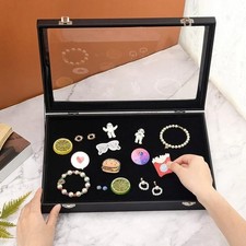 Sammelvitrinen Samt Vitrine Für Pins Medaill...