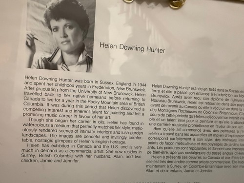 Tirage d'art canadien encadré Helen Downing Hunter pâturage milieu d'été - Photo 10 sur 16