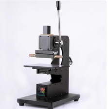 Hot Stamping Machine Heat Press Leather Wood Custom Logo Embossing Small