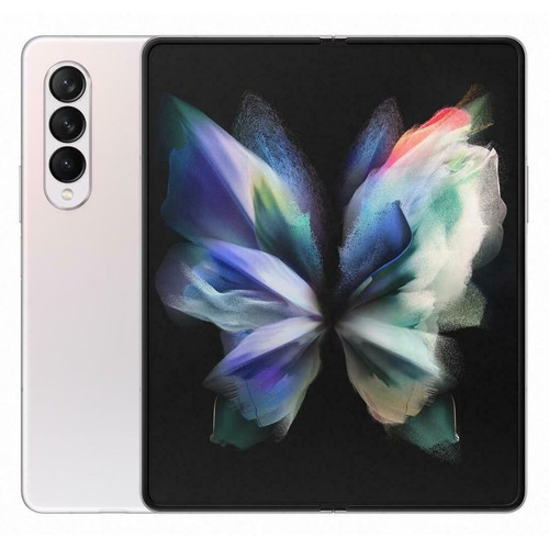 Samsung Galaxy Z Fold 3 Unlocked 5G Black-White 12+256GB Smartphone - Picture 6 of 12