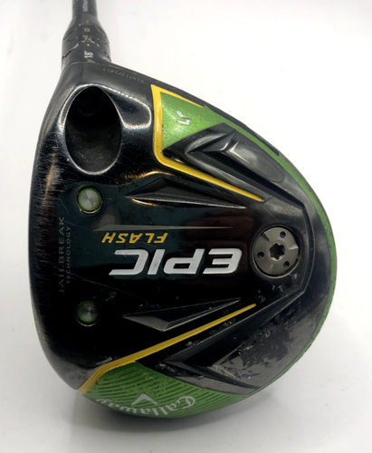 Ladies Callaway EPIC FLASH 18* 5 Wood Even Flow 4.0 Womens Graphite Shaft