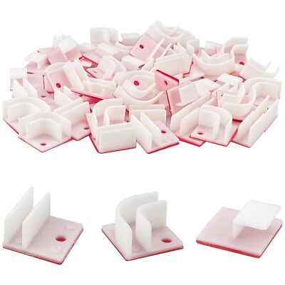 60 STÜCKE Led Strip Befestigung Befestigungsclips für Led Streifen Licht Mont...