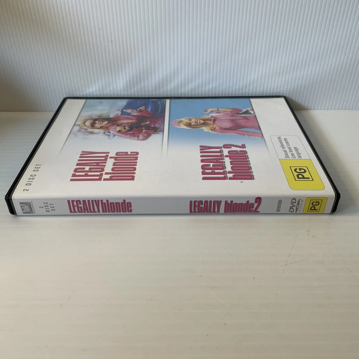 DVD - LEGALLY BLONDE 1 & 2 - 2 DISC SET PAL Region 4 Reece Witherspoon COMEDY